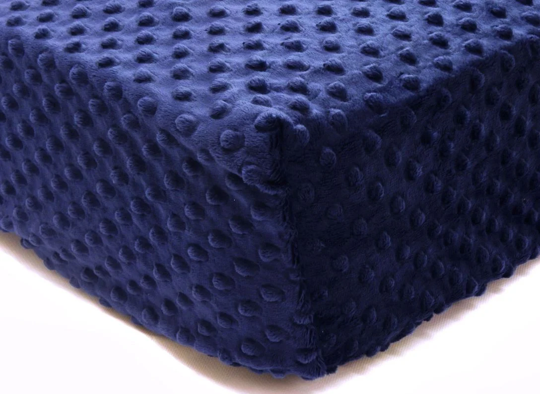 Bassinet Sheet Set of 12 Minky Dot - Image 8