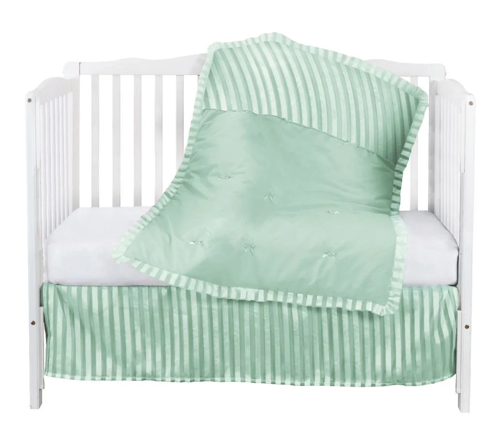 Candy Striped Crib Bedding - Image 10