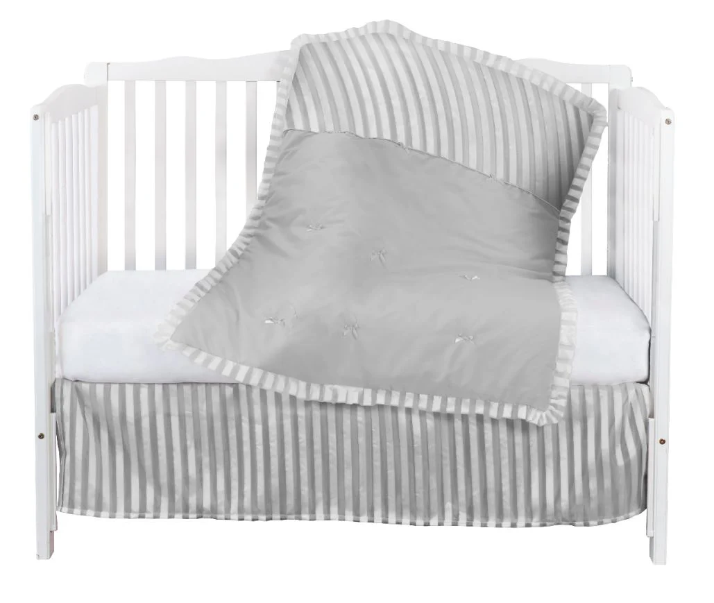 Candy Striped Crib Bedding - Image 12
