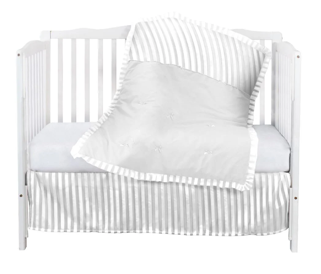 Candy Striped Crib Bedding - Image 3