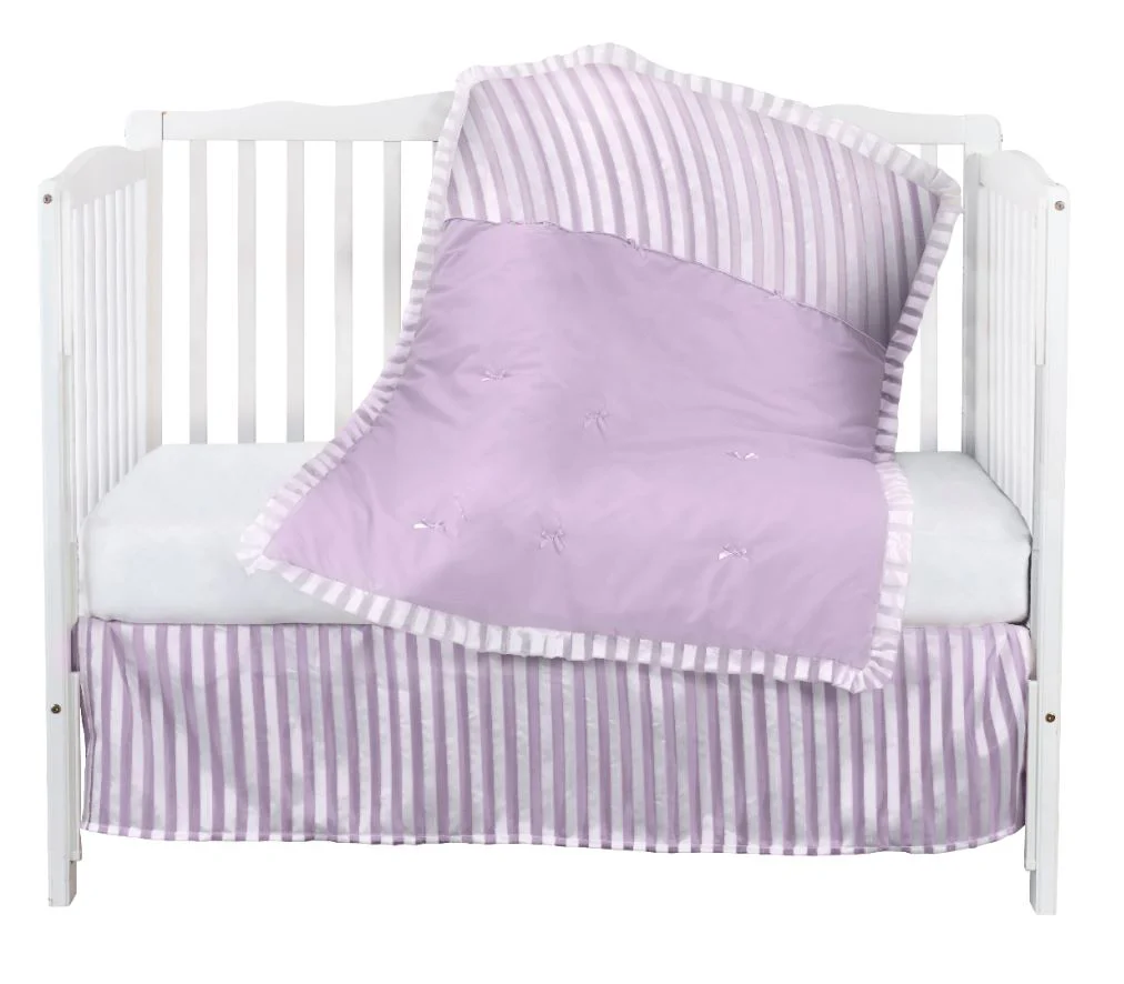 Candy Striped Crib Bedding - Image 6