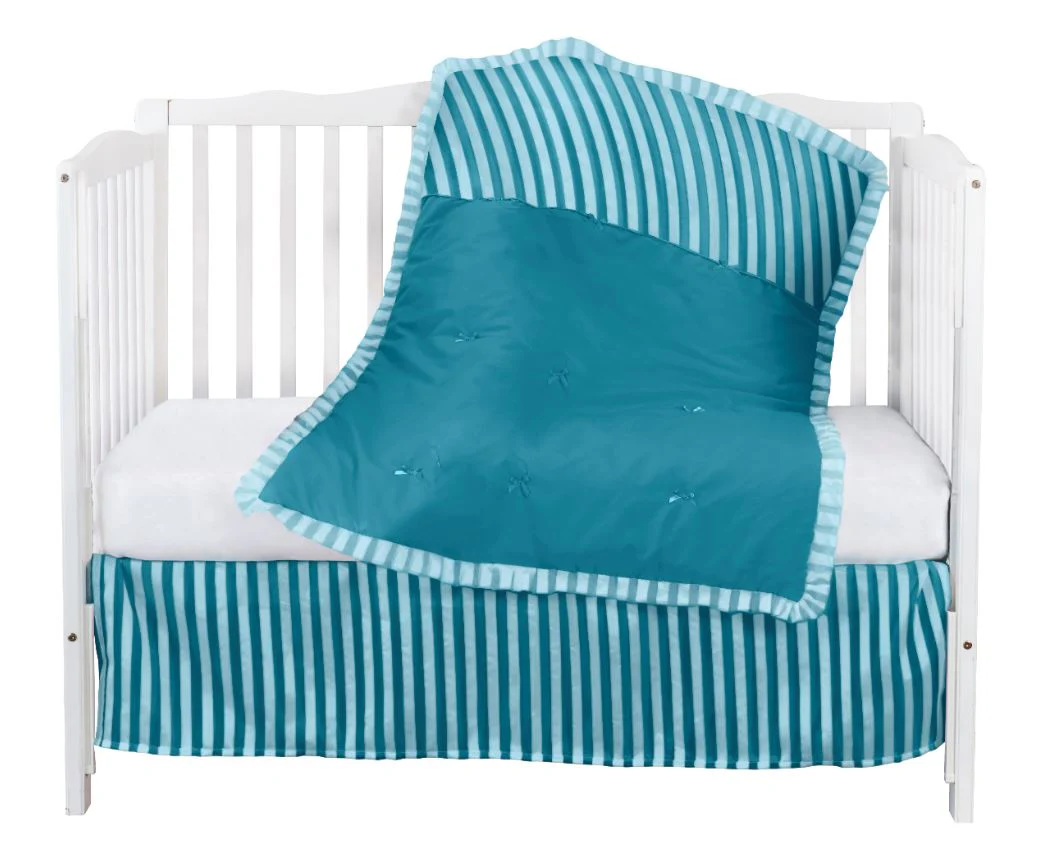 Candy Striped Crib Bedding - Image 9
