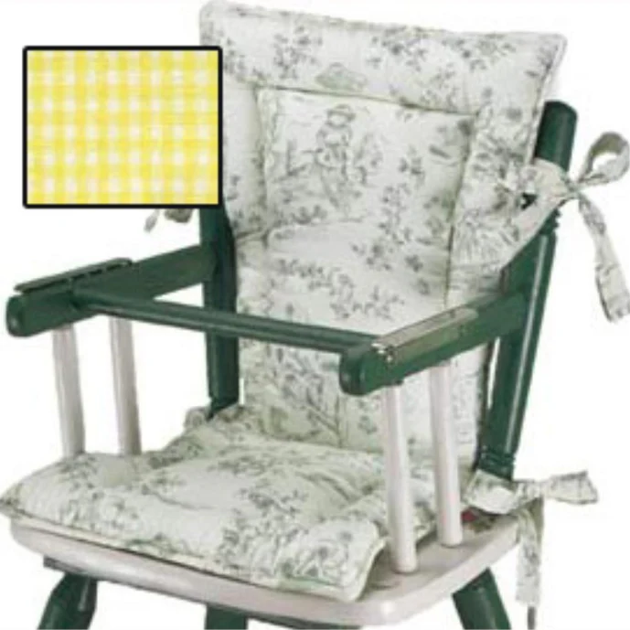 Country Style High Chair Cushion - Image 3