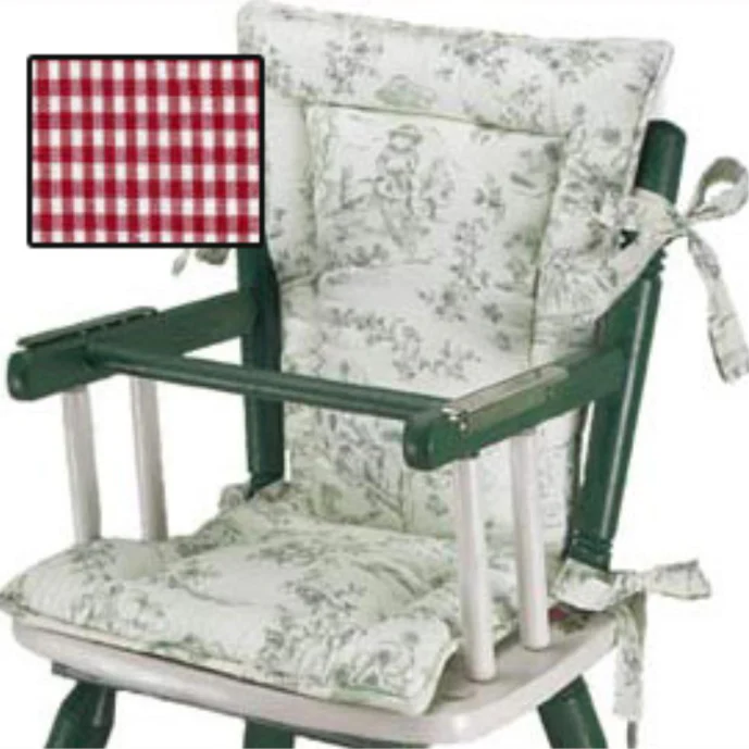 Country Style High Chair Cushion - Image 4
