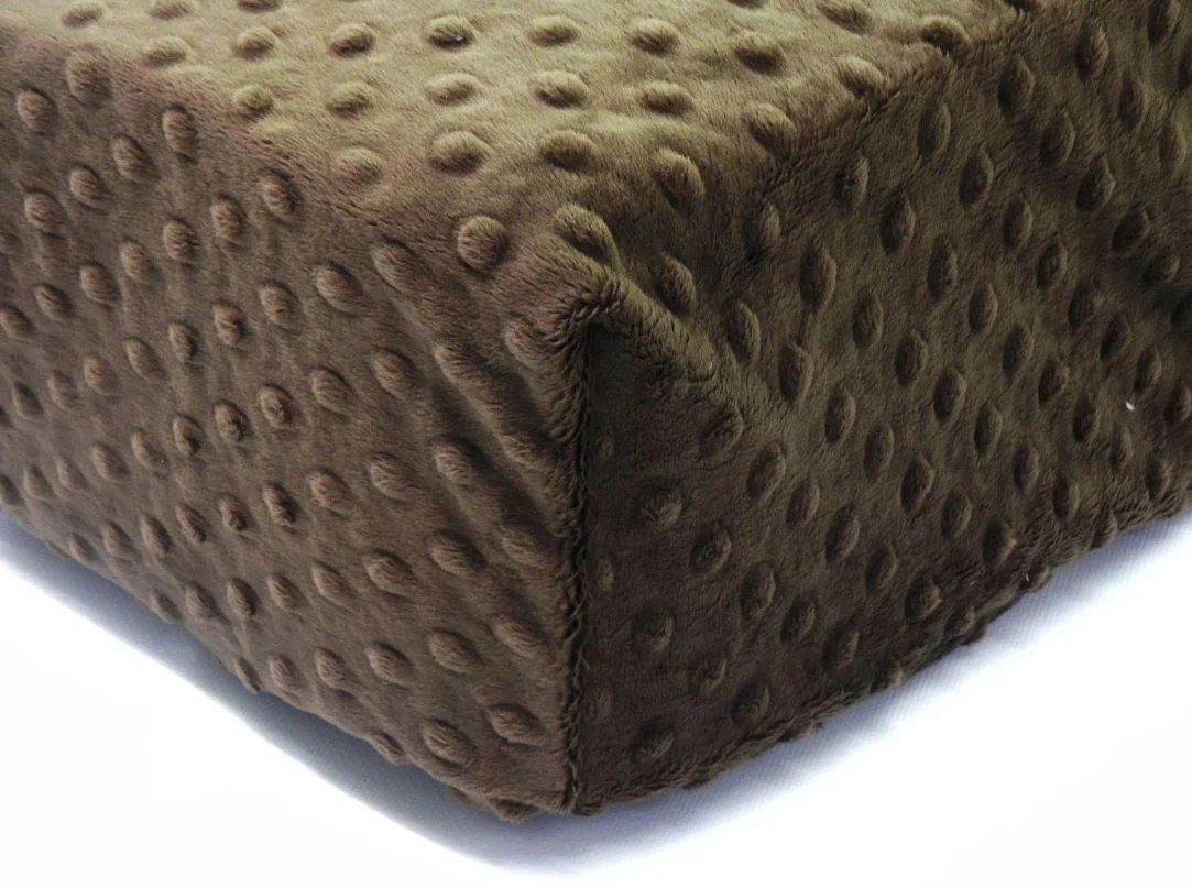 Cuddle Minky Dot Bassinet Sheet - Image 8