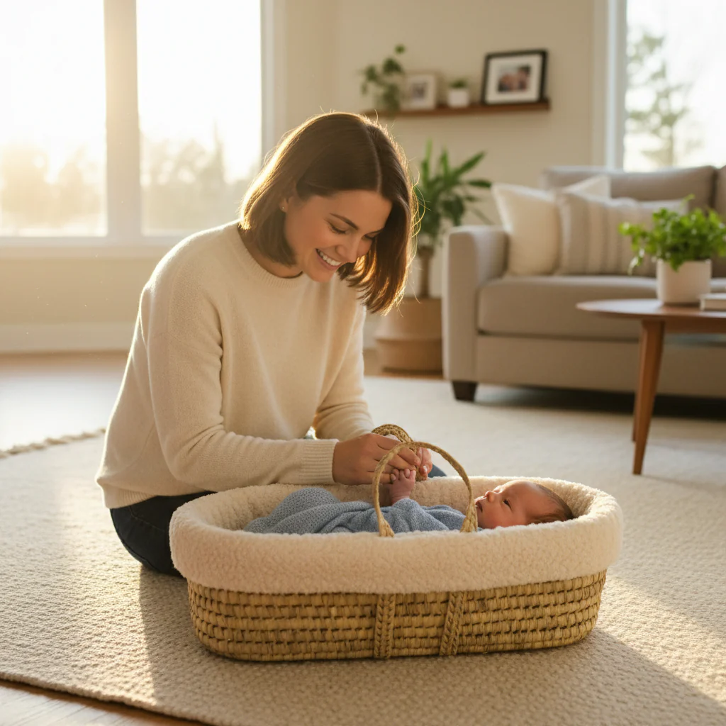 Cuddles & Kisses Cozy Moses Basket - Image 3