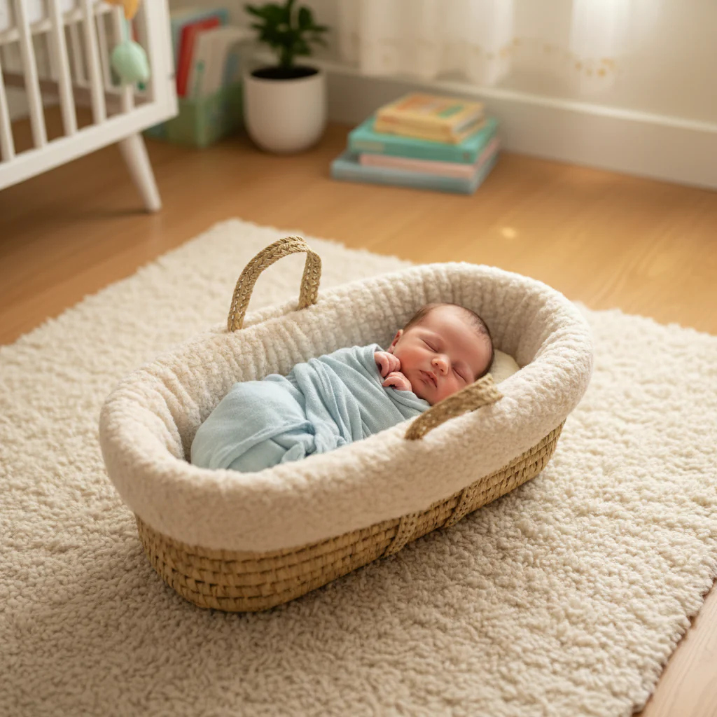 Cuddles & Kisses Cozy Moses Basket - Image 4