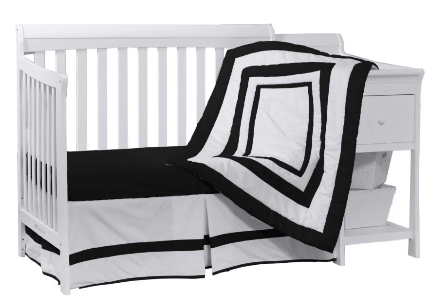 Double Hotel Crib Bedding - Image 4