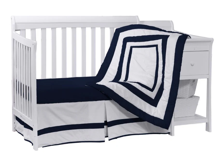 Double Hotel Crib Bedding - Image 7