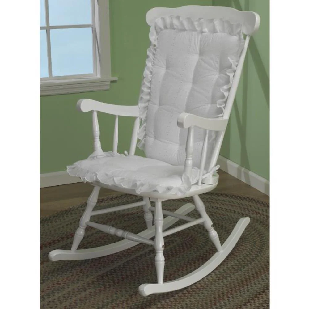 Eyelet Adult Rocking Chair Cushion - Image 3