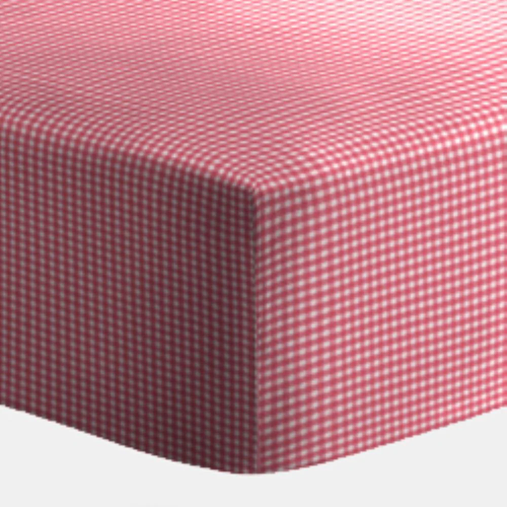 Gingham Fitted Baby Cradle Sheet - Image 7
