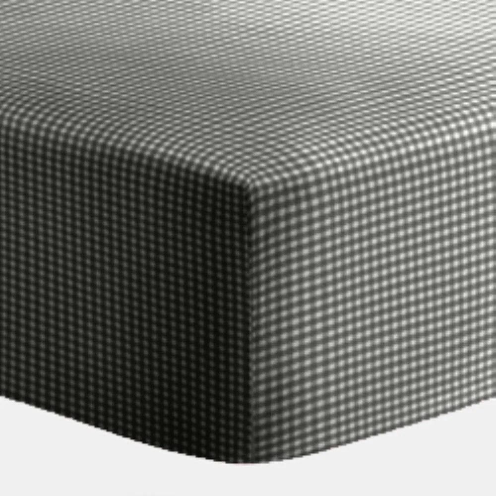 Gingham Fitted Baby Cradle Sheet - Image 8
