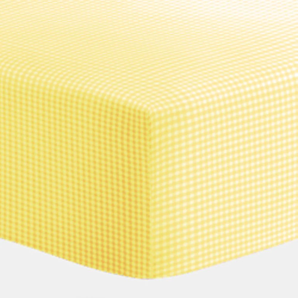 Gingham Sheet For Standard Crib - Image 7
