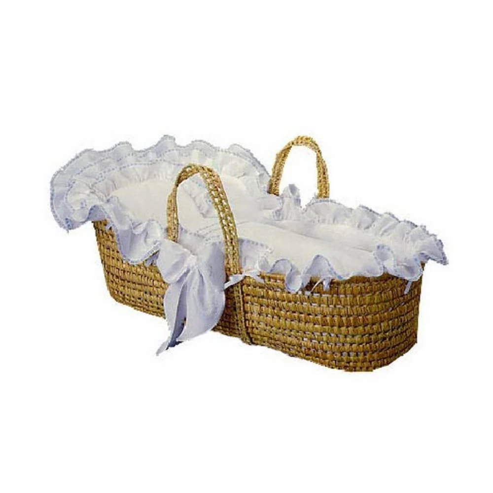 Little Tailor Woven Moses Basket