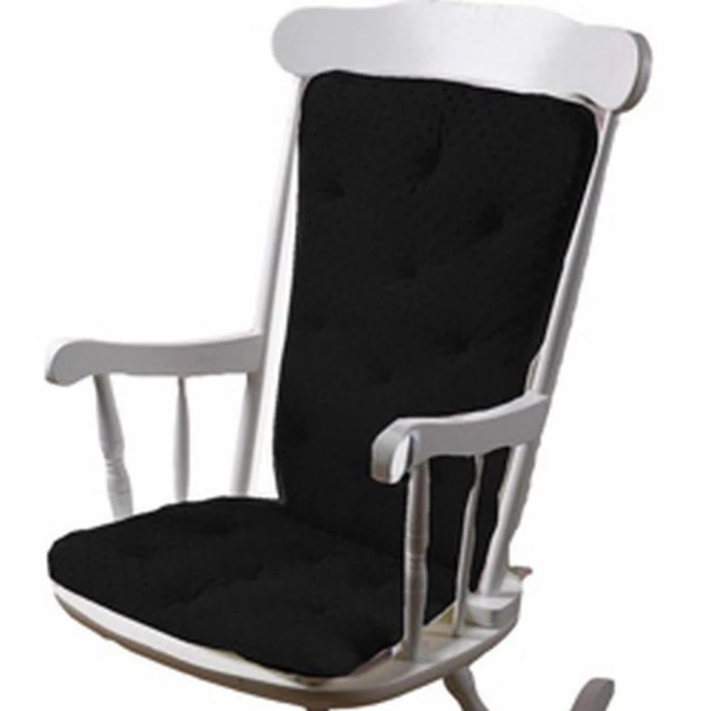 Minky Dot Adult Rocking Chair Cushion - Image 3