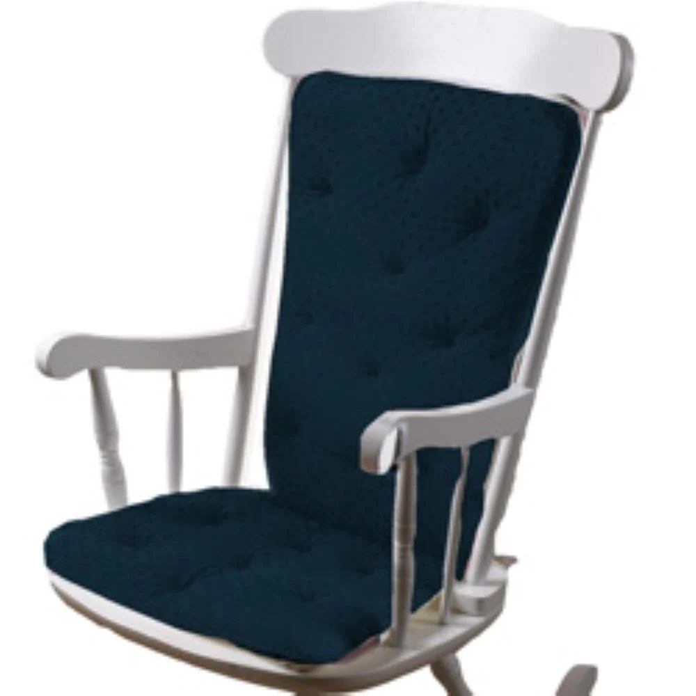 Minky Dot Adult Rocking Chair Cushion - Image 5