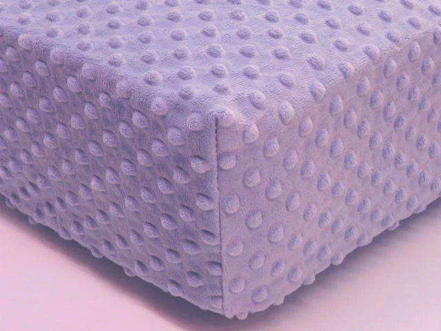 Moses Basket Sheet Set of 12 Minky Dot - Image 12