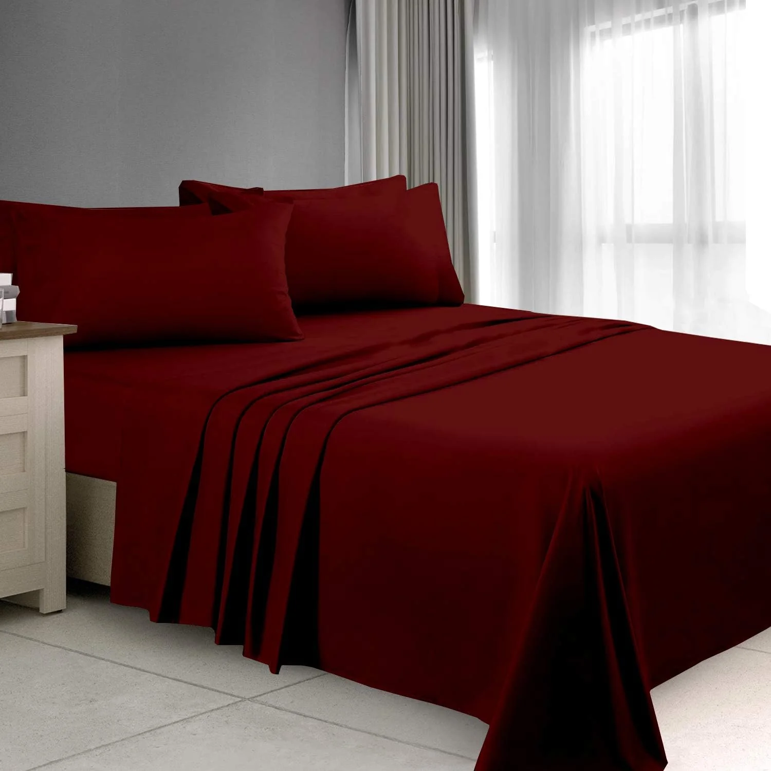 Oversized King Size Extra Deep Fitted Sheet - Image 3