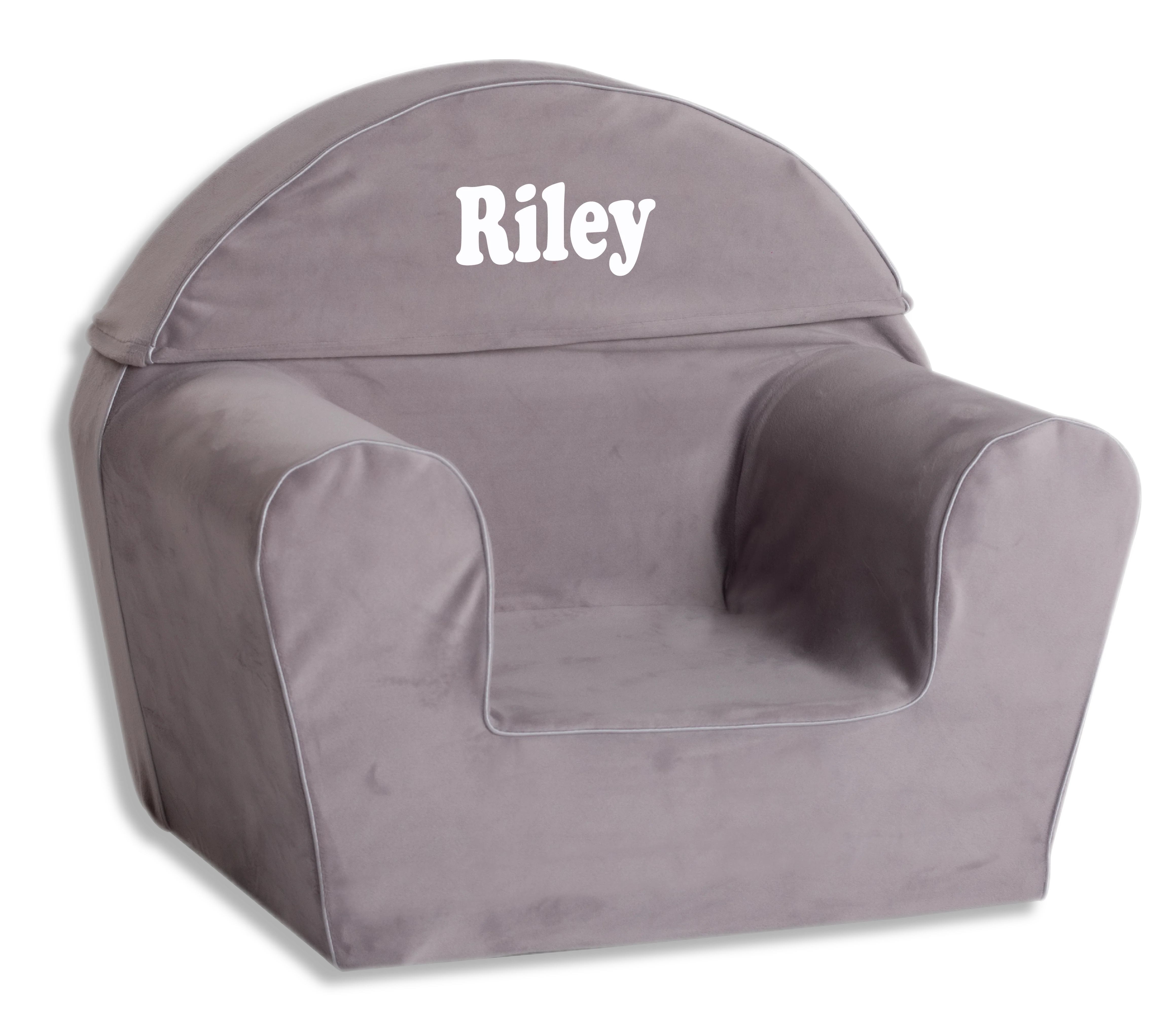 Personalized Comfy Suede Kids Armchair - Image 5