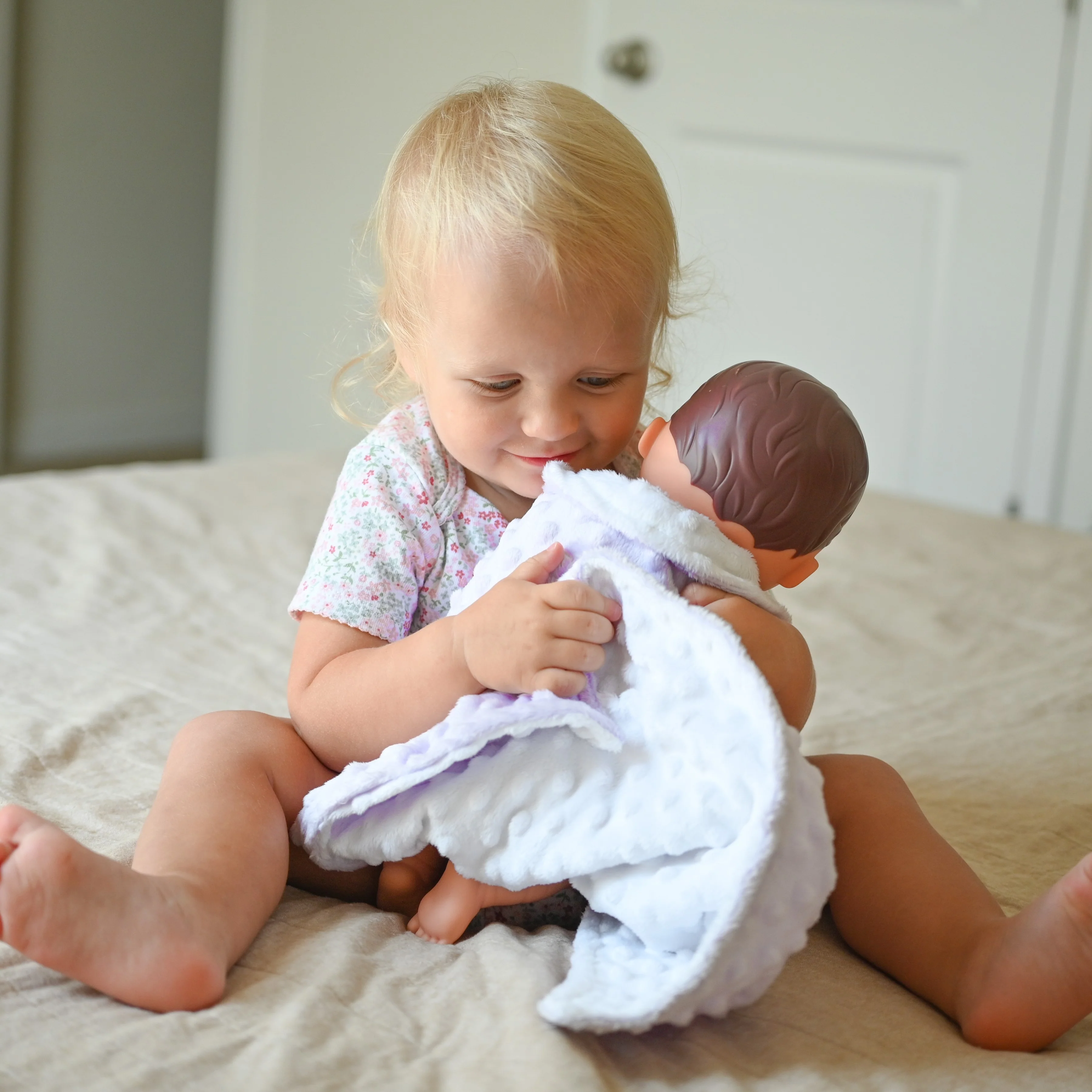 Plush Doll Blanket - Set Of 2 - Image 6
