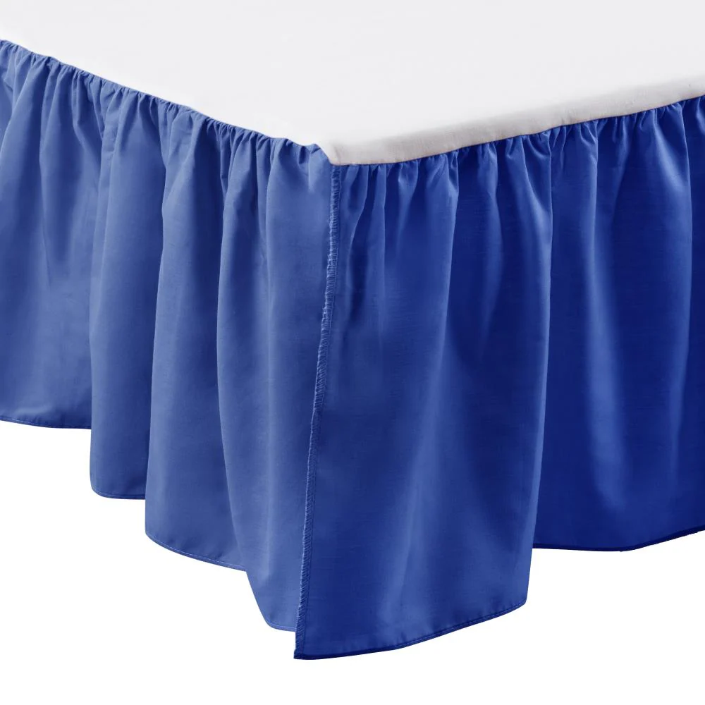 Poly Cotton Mini Crib Dust Ruffle - Image 11