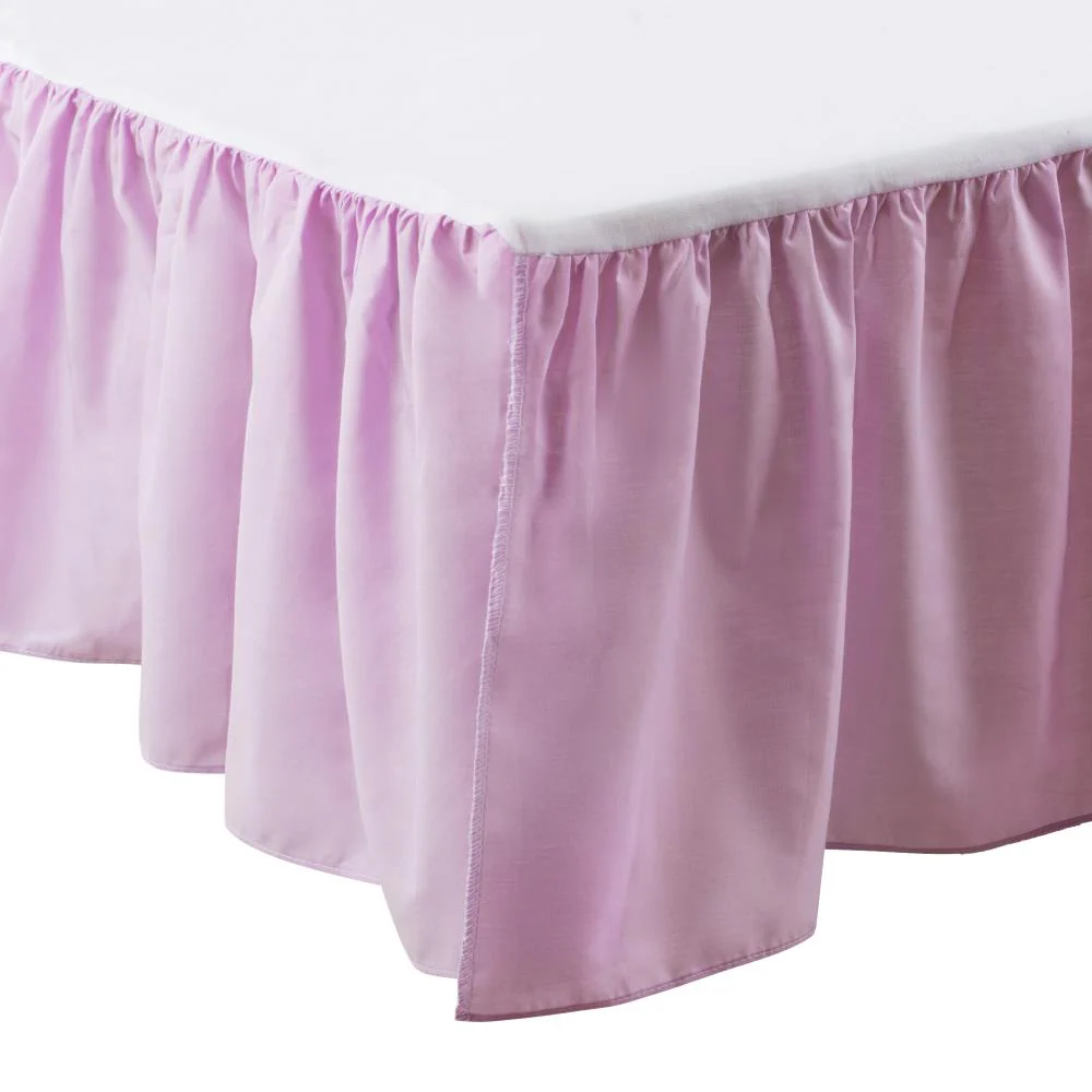 Poly Cotton Mini Crib Dust Ruffle - Image 18