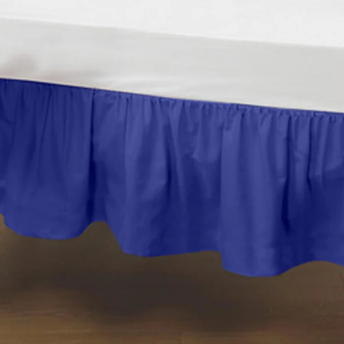 Poly Cotton Round Crib Dust Ruffle - Image 7