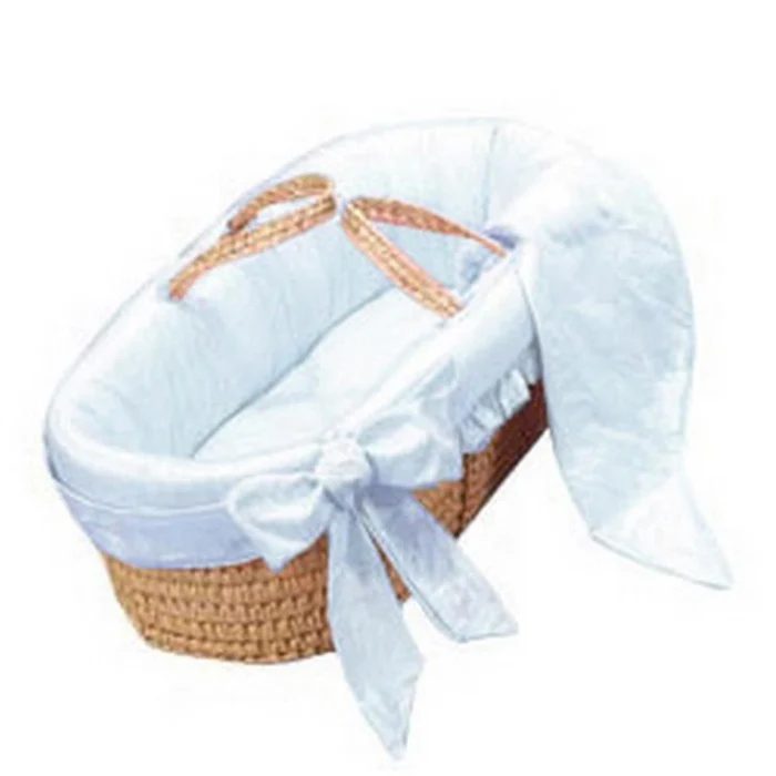 Prima Donna Silk Baby Moses Basket - Image 4