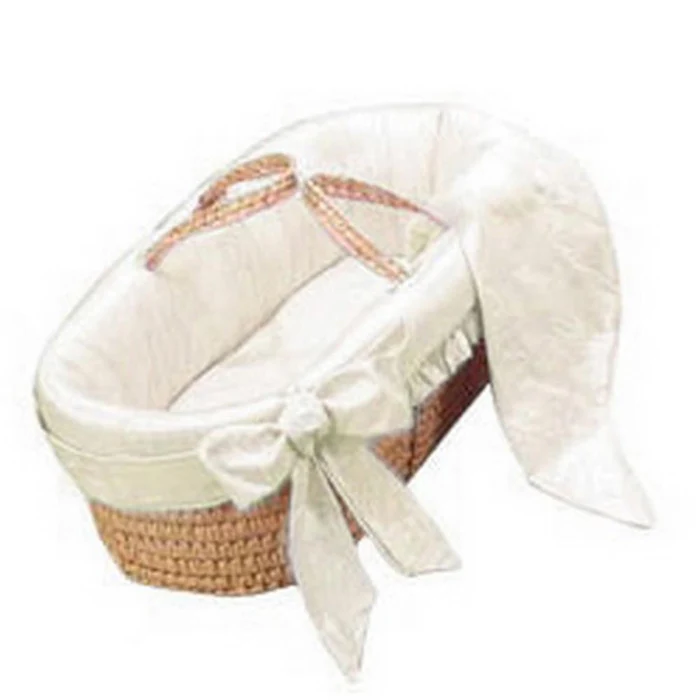 Prima Donna Silk Baby Moses Basket - Image 5