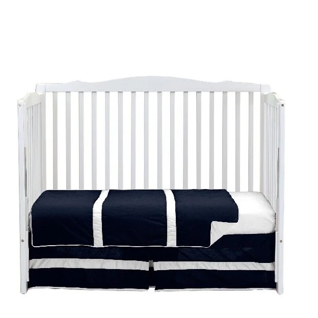 Solid Striped Crib Bedding - Image 10