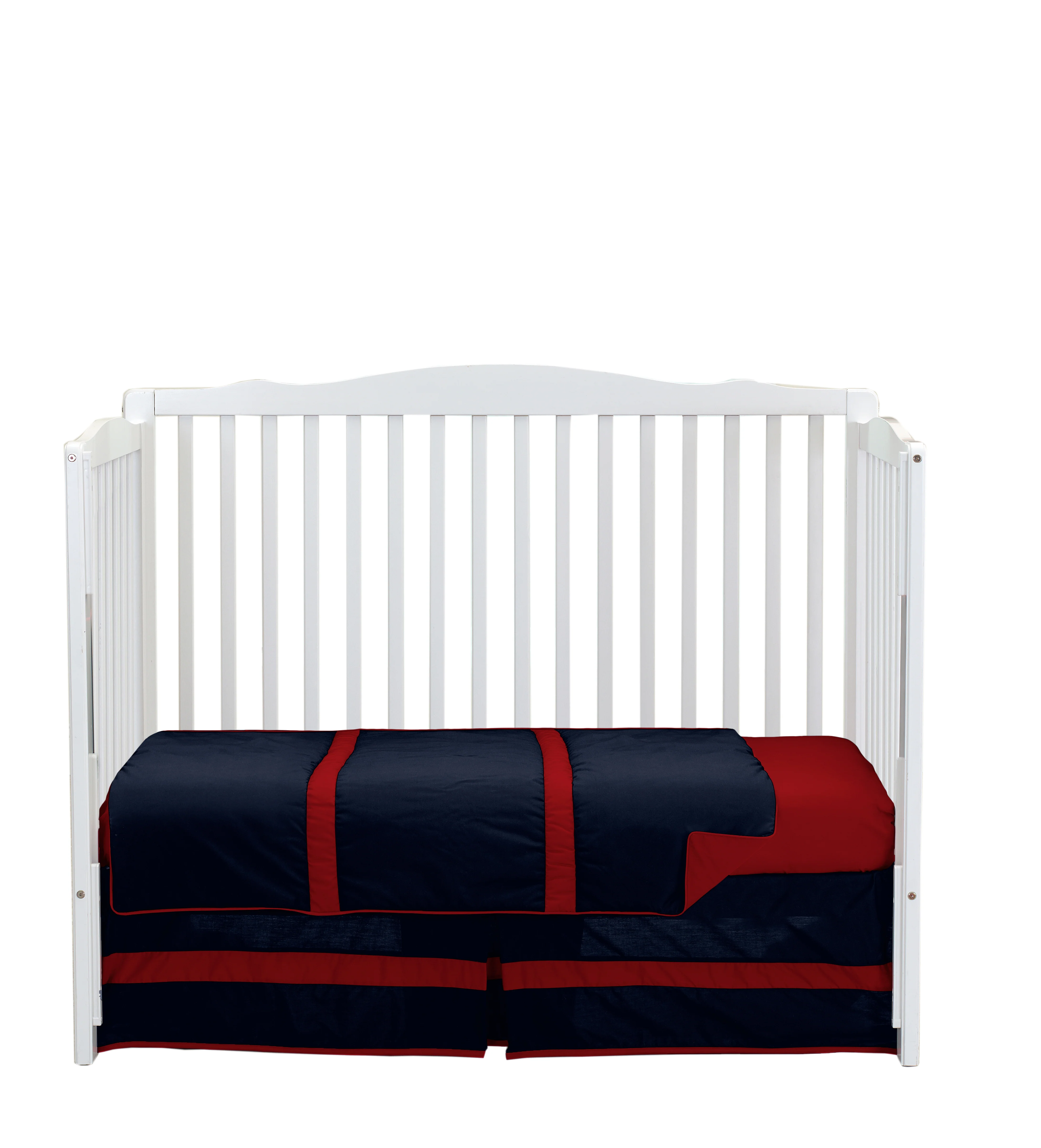 Solid Striped Crib Bedding - Image 11