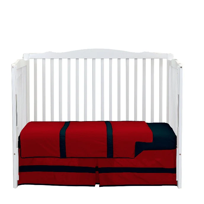 Solid Striped Crib Bedding - Image 13