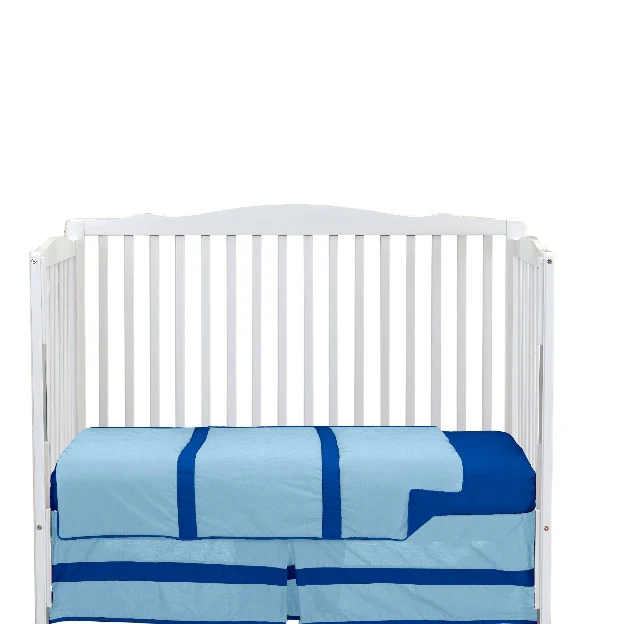Solid Striped Crib Bedding - Image 5