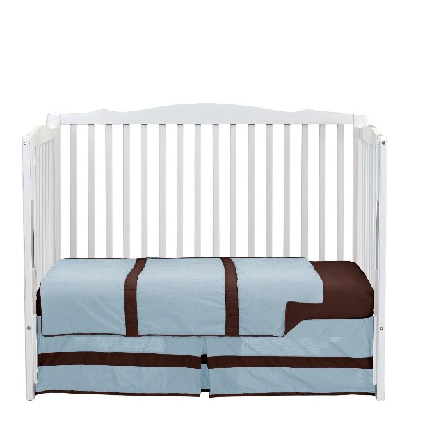 Solid Striped Crib Bedding - Image 6