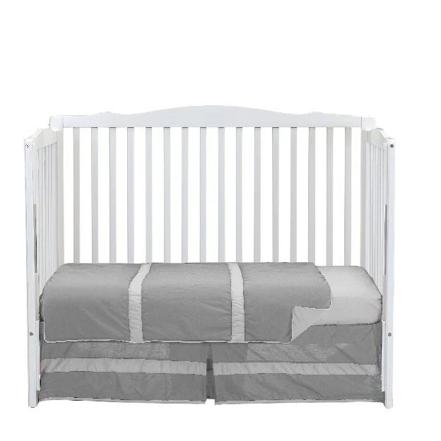 Solid Striped Crib Bedding - Image 7
