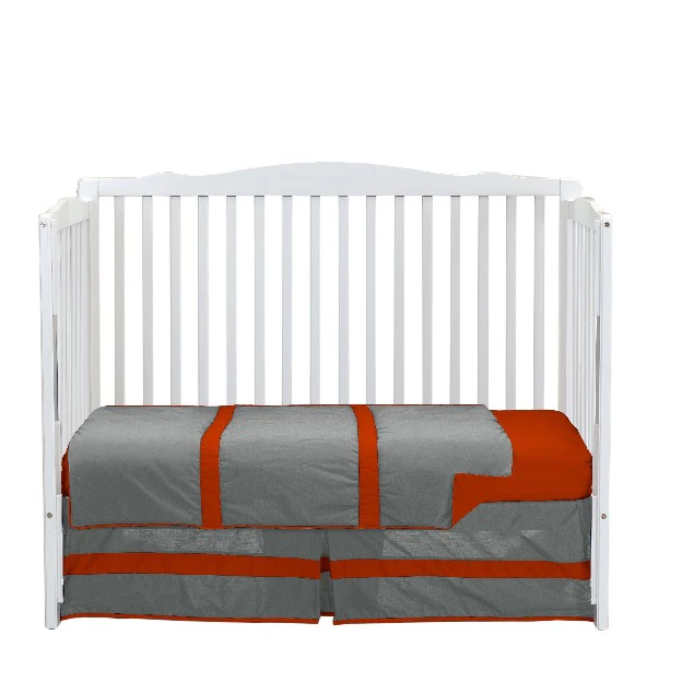 Solid Striped Crib Bedding - Image 9